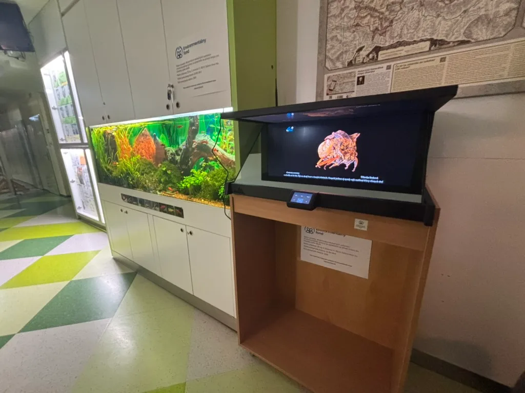 Prvá edukačná holografická vitrína pre základnú školu!